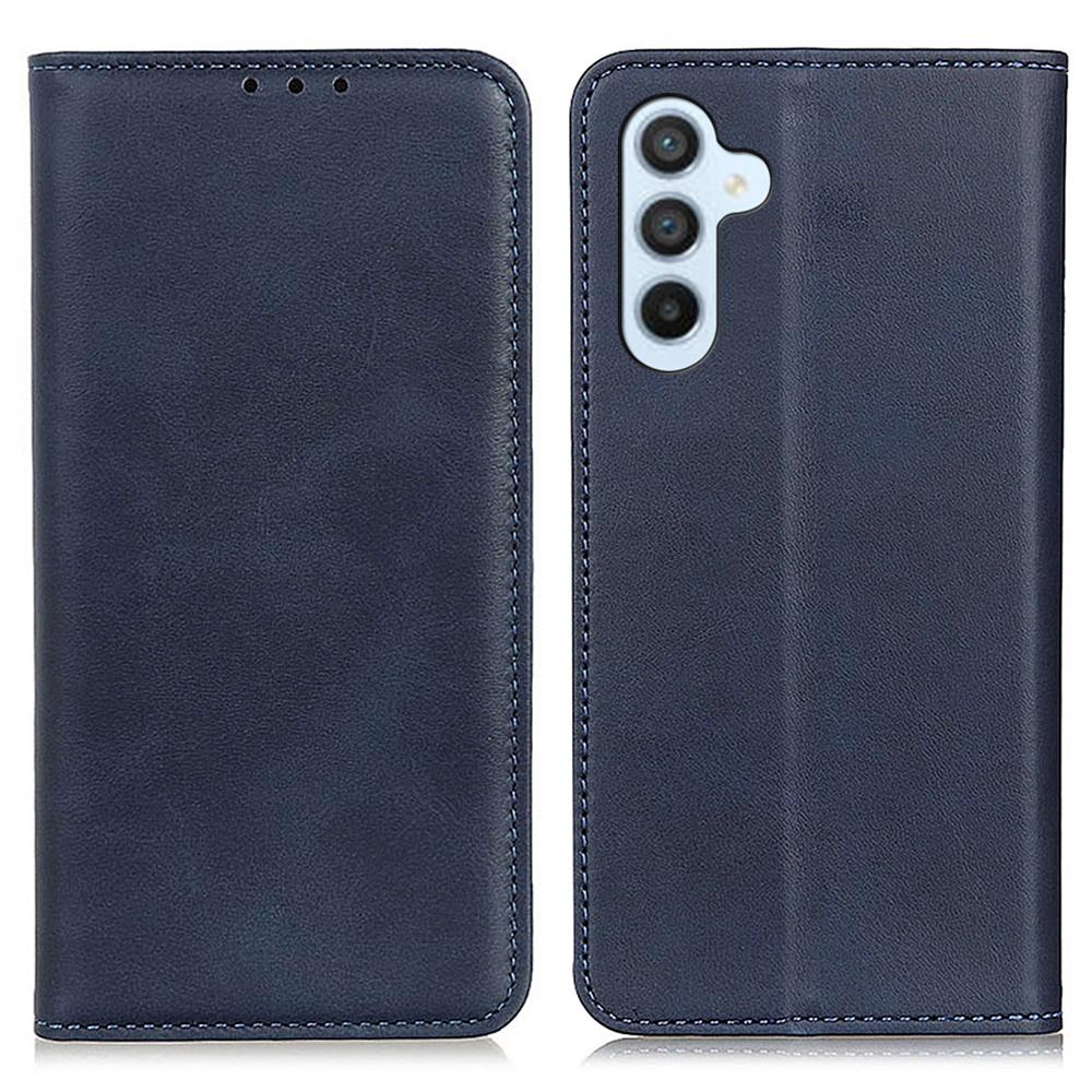 For Samsung Galaxy A37 5G Case Cowhide Texture Split Leather Flip Wallet Phone Cover