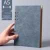 A5 Detachable 6-Hole Loose-Leaf Notebook for Meetings and Workplaces