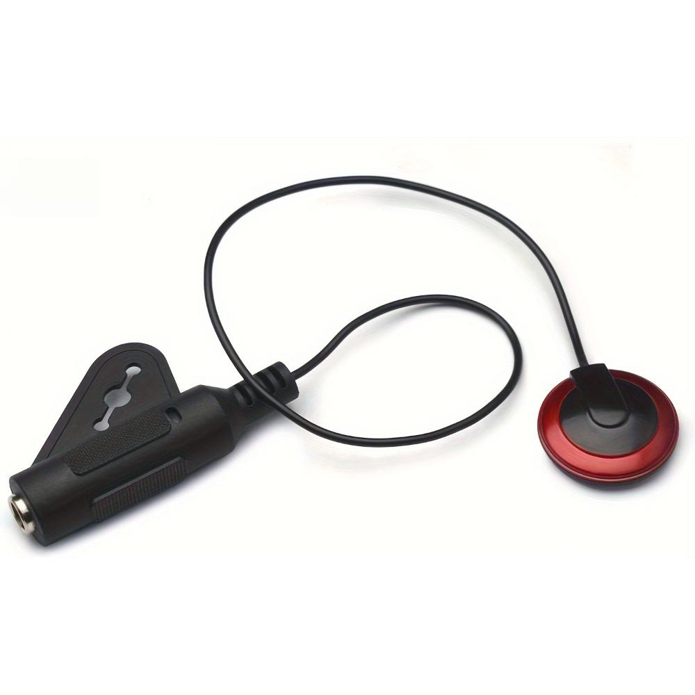 

Plastic+Metal Guitar Pickup - Easy Install Piezo Contact Microphone for Violin & Guitar Professional Clip-on Pickup Guitar Parts