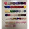 HANDMADE Short Syle Minimalist Pure Color Artificial Nail Solid Color (97#-120#) Short Press On Nails Fake Nail Set with Glue Reusable Nails
