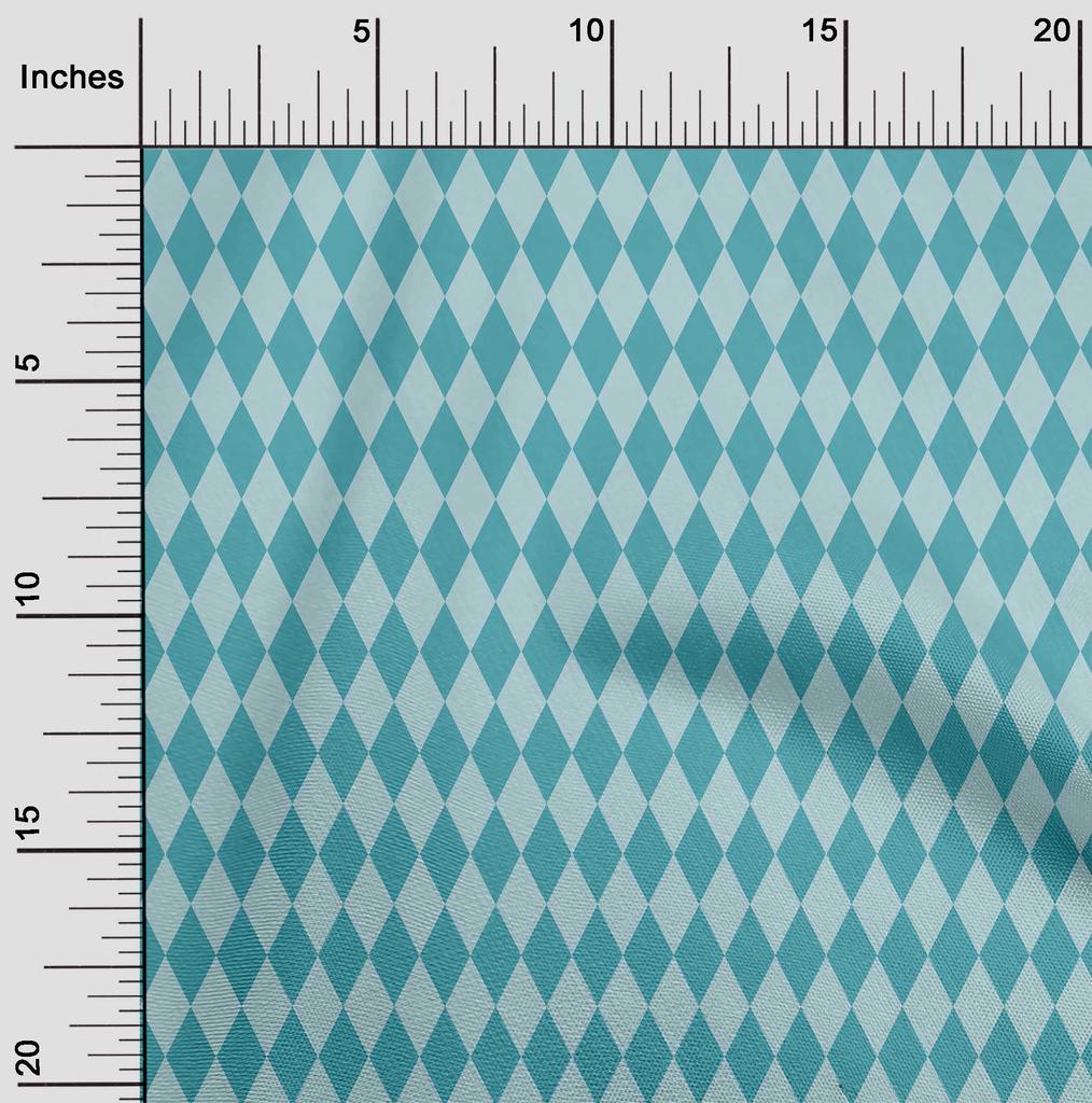 oneOone Cotton Flex Red Fabric Argyle Check Sewing Fabric By The Yard Printed Diy Clothing Sewing Supplies 40 Inch