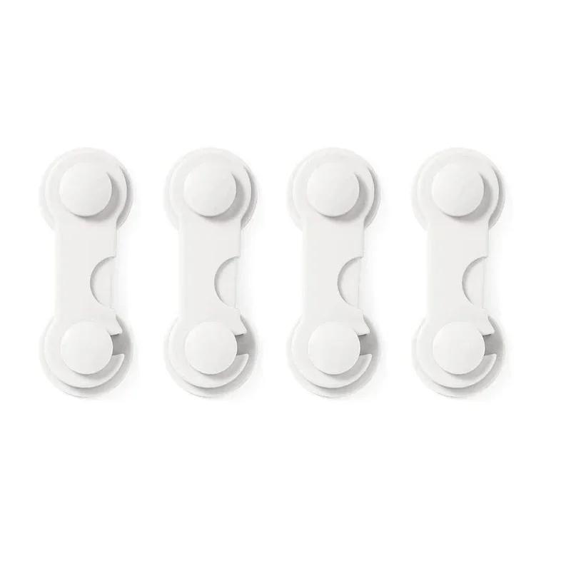 4/6Pcs/Lot Child Lock Protection Of Children Baby Drawer Anti-opening Cabinet Door Refrigerator Anti-pinch Safety Lock Buckle
