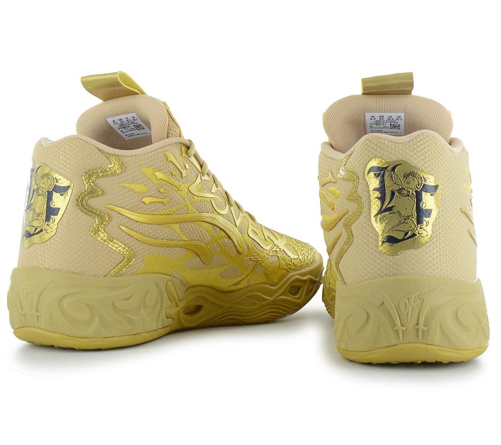 Puma MB.04 Golden Child - Lamelo Ball - Men's Sneakers Basketball Shoes Gold 311306-01 ORIGINAL