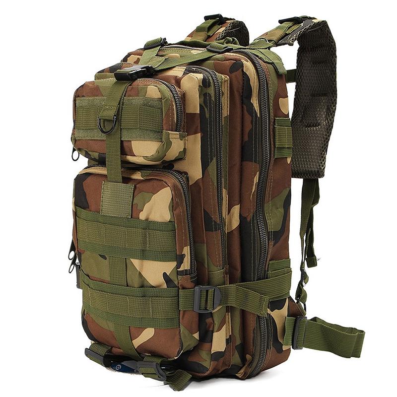 Zaino Tattico 35L Militare – Leggero E Impermeabile Per Trekking, Viaggi, Campeggio Ed Escursionismo