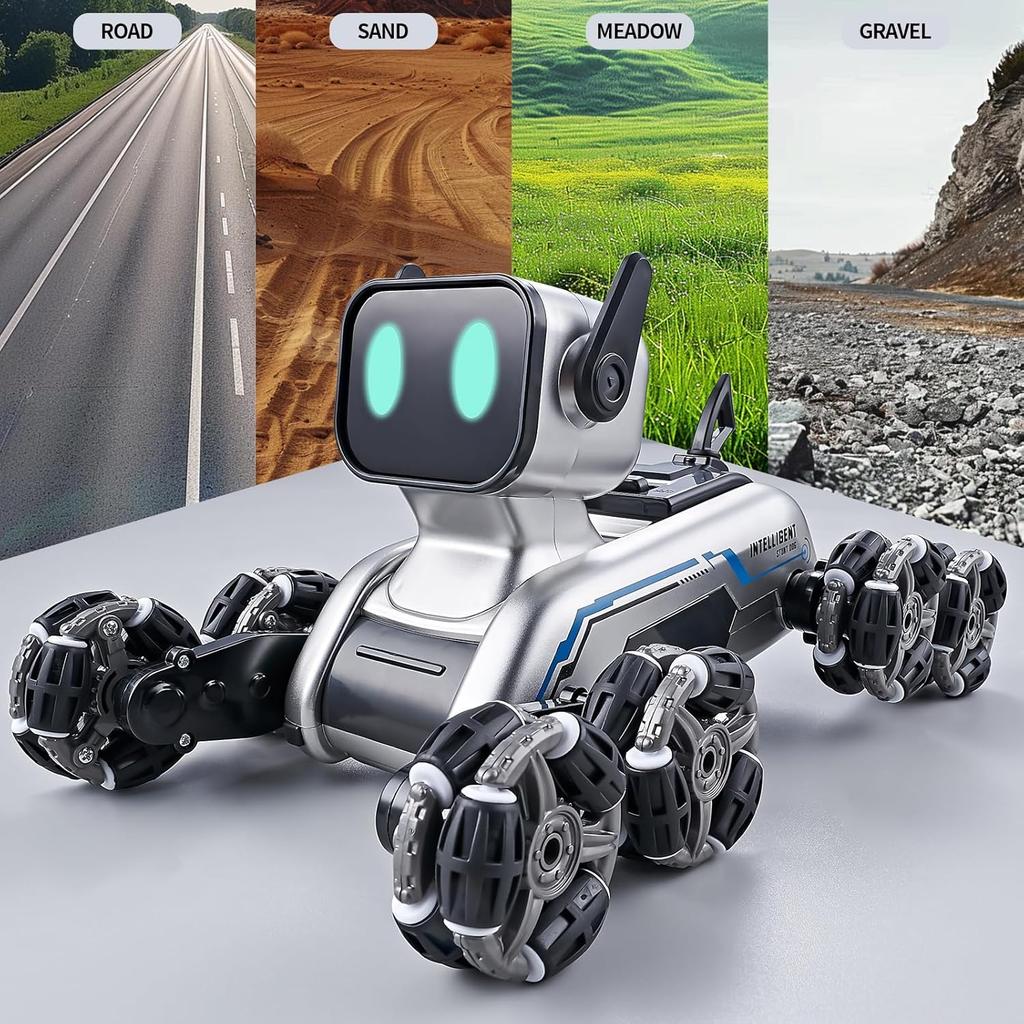 8WD Gesture Sensing Stunt Robot Dog RC Car Toys for Ages 8-13| Kids Toys Boys 6 7 8 9 10 11 12 13 Year Old Boy Birthday Gift