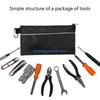 Y5GD Compact Oxford Fabric Tool Bag For Electricians Zippered Tool