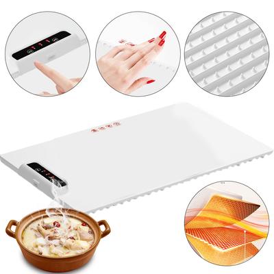 Electric Warming Tray with Adjustable Temperature Electric Heating Tray Silicone Fast Heating for Parties Family Gatherings