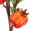 Artificial Pomegranate Branch with Red Fruit Green Leaves Simulated Decoration for Home