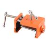 2pcs Cabinet Claw Professional Metal Cabinetry Clamp with Hex Wrench for Display Cabinet Orange