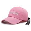 Hat Spring and Autumn New Embroidery Ribbon Baseball Cap Personalized Peaked Hat Outdoor Sun Hat Travel Hat Couple Hat