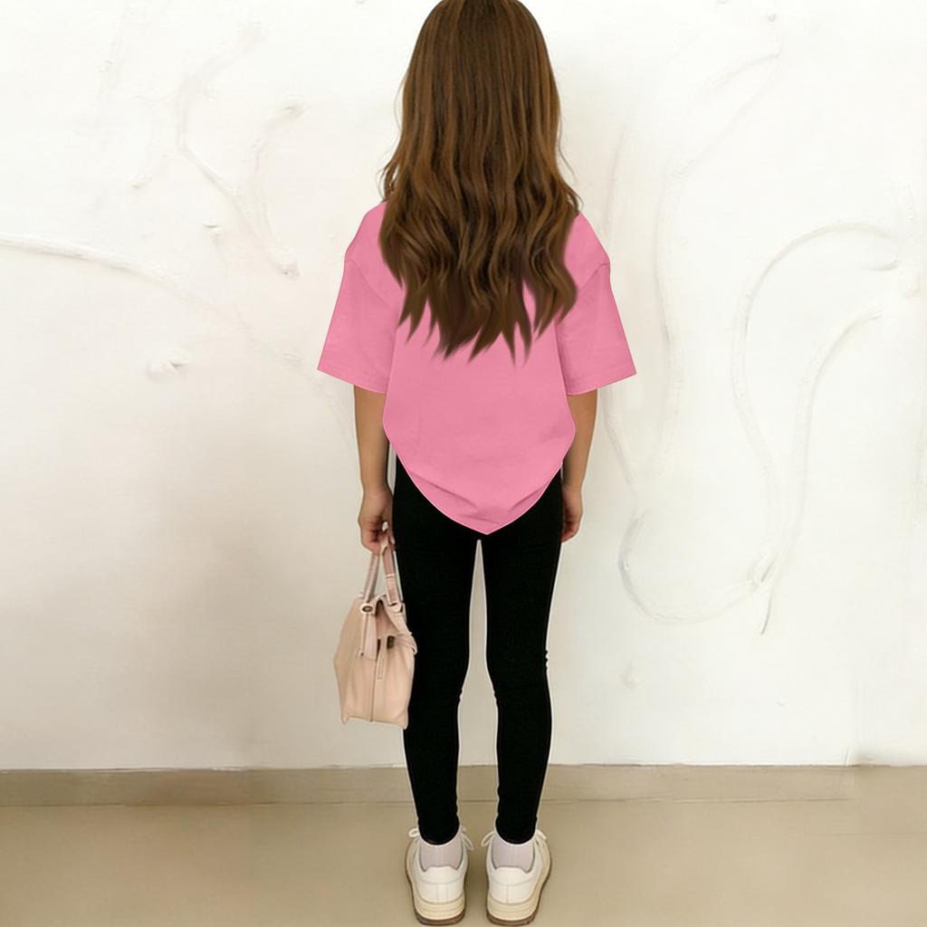 Children's Casual Short-sleeved Printed Short-sleeved Shirt And Pants Two-piece Set