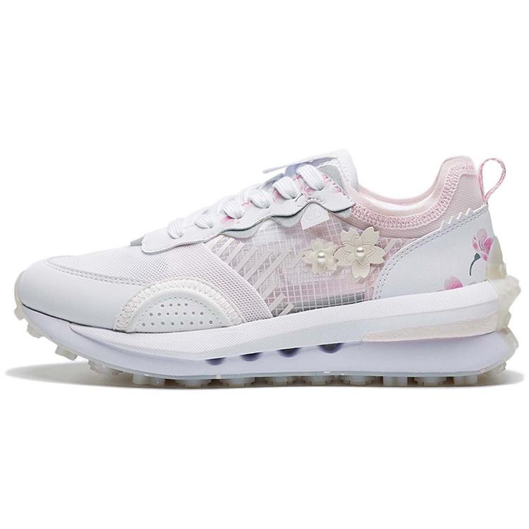 (WMNS) Li-Ning V2 Sakura Training Lifestyle Shoes White Pink Women s AGCS026-2 EU 35⅔
