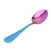 Stainless Steel Tea Spoon Tableware Kitchen Durable Spoon for Home Restaurant PartyColorful