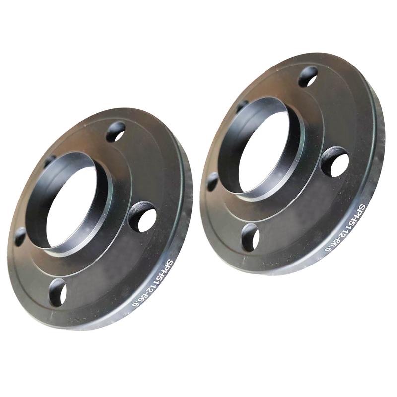 2PCS Wheel Adapters Spacer 5x112 CB 66.6mm For Mercedes Benz Widener Forged Aluminum Thin Style for Enhanced Vehicle Performance