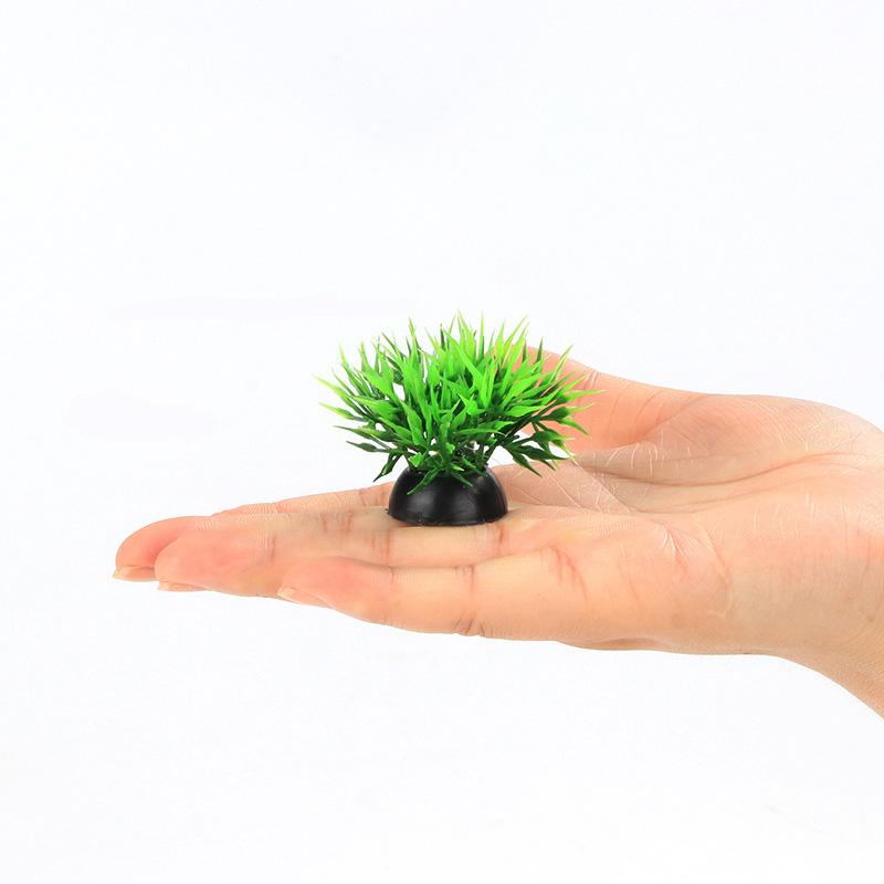 3Pcs/Pack Fish Tank Flower Plastic Home Decoration Accessories Simulation Grass DIY Aquarium Decoration Artificial Plant