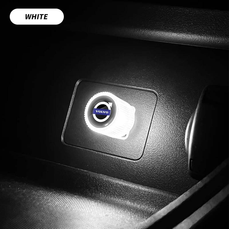 USB Car Light LED Atmosphere Auto Ambient Nightlight Neon Interior Lamp For Volvo Xc90 S60 S80 Xc60 Xc70 Xc90 Fh V50 S40 C30