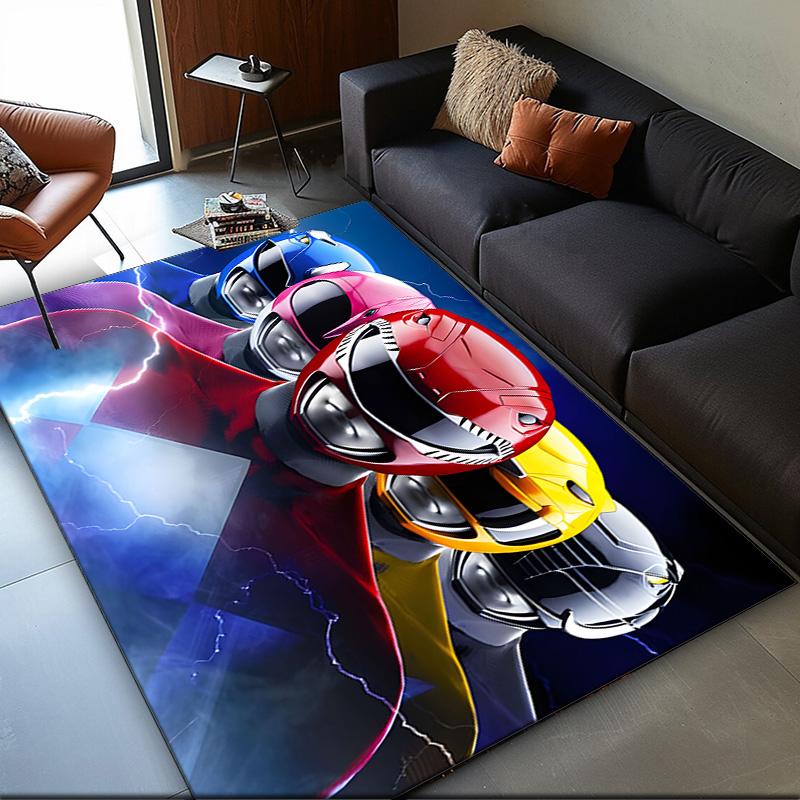 1PC rug Rangers Team-up Carpet, Chair Rug,Area Rug for Office Bedroom living rooms bedroom, Doormat decor Christmas fan gifts