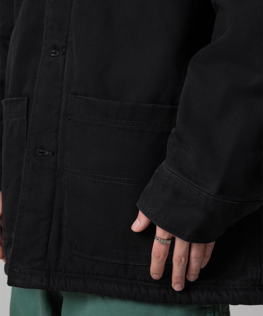 Dickies Duck Canvas Lined Chore Jacket Black