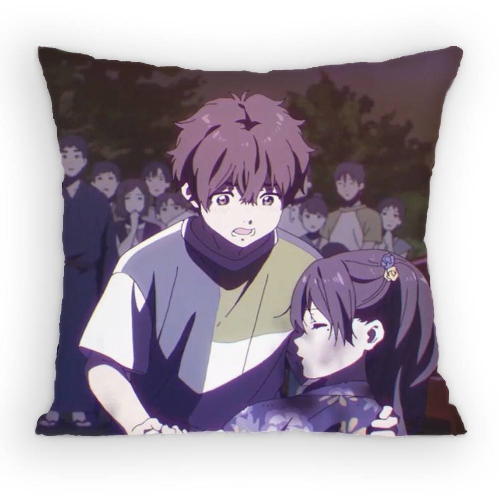 Hello World Naomi x Ruri Pillow Case Sofa Living Room for Bedroom car Headboard Backrest Cushion Square Cushion Nap Time