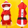 Polyester Dog Christmas Dress - Festive Pet Costume for Holiday Parties Christmas Clothes Christmas Skirts