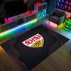 VfB Stuttgart Design Kristal Fluweel Tapijt Gezellig Niet?Antislip Bedrukt Tapijt Voor Slaapkamer Woonkamer Entree