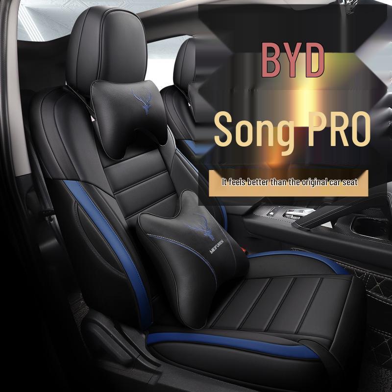 CFR Custom Full-Cover Car Seat Cushion for BYD Song Pro - All-Season, Sporty Design