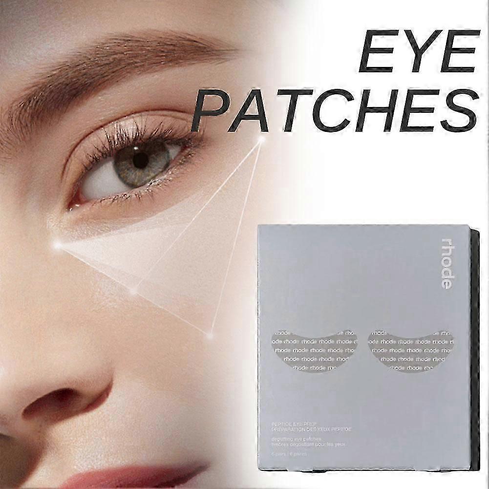 6 párů očních polštářků proti stárnutí s peptidy Redukují vrásky, tmavé kruhy a otoky pro denní intenzivní péči Novinka S05