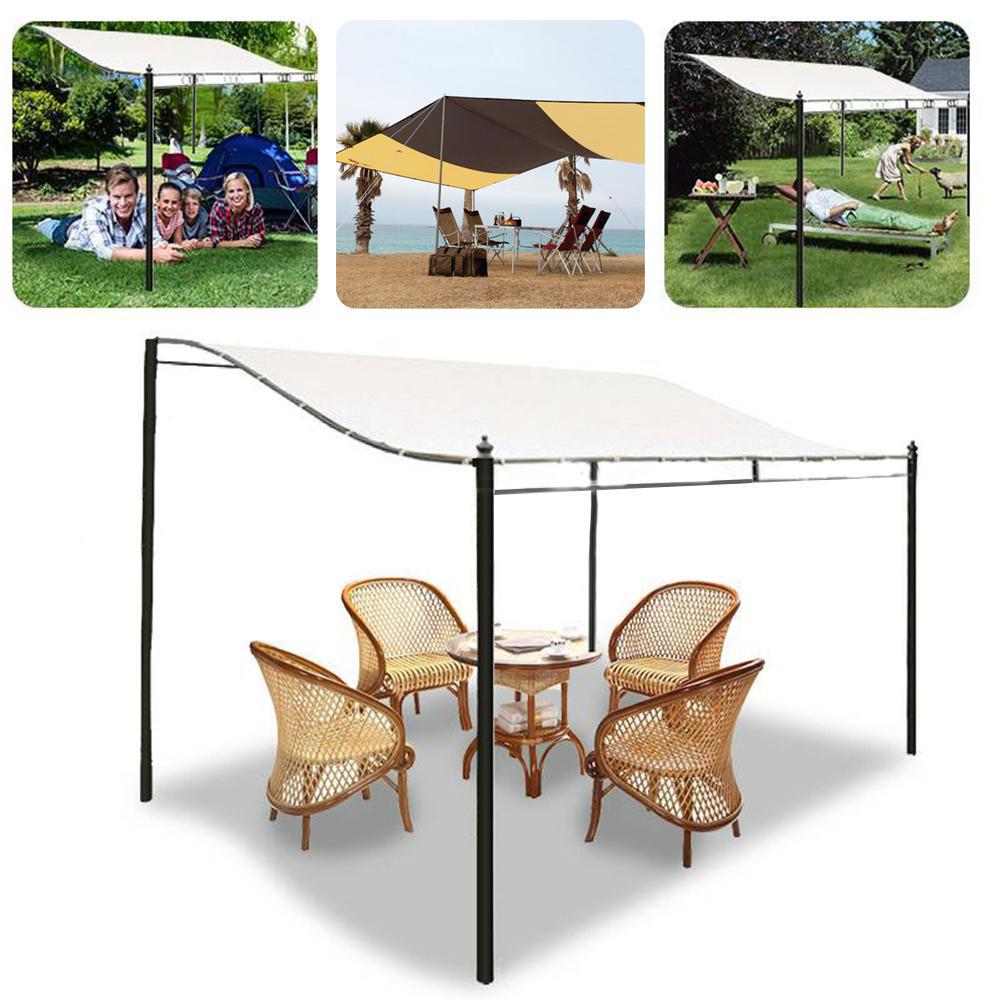 Waterproof 420D Oxford Patio Canopy Replacement Fabric - Sunshade Tent Cover