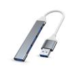4 Port USB HUB USB 3.0 Hubs USB C Docking Stations USB 3.0 2.0 Splitter Adapter OTG For Laptop Tablet Macbook Pro PC Accessories