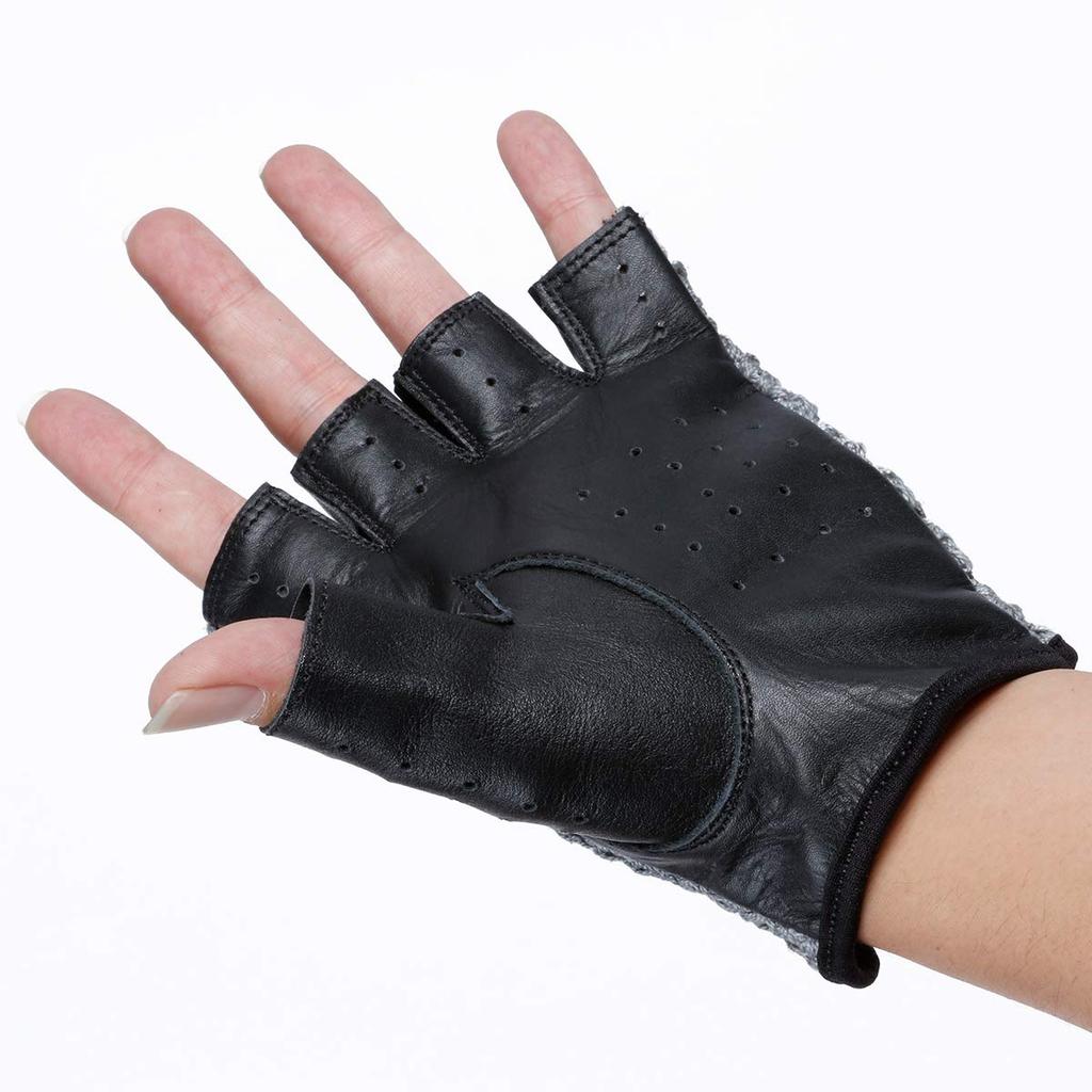OMP Racing Tazio Driving Size Gloves, L, Black/Gray