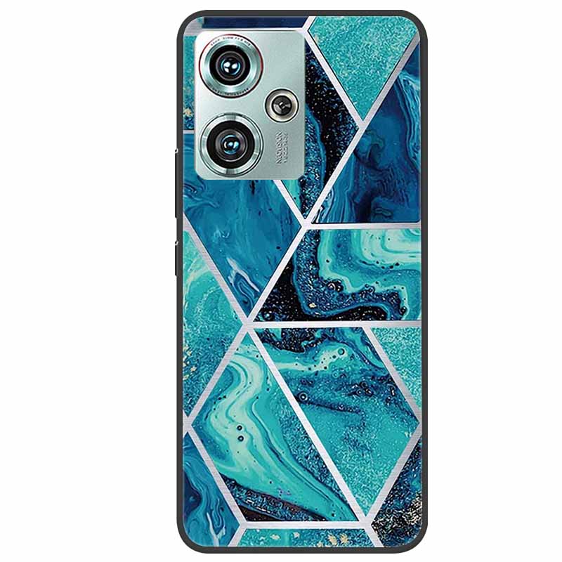For ZTE nubia Z50 Case Marble Shockproof TPU Soft Silicone Phone Back Cover Cases for ZTE nubia Z50 Funda NX711J Protective Capa