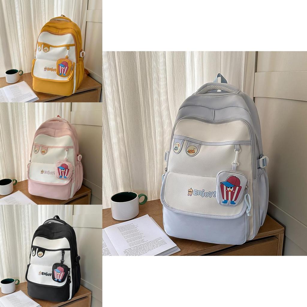 Japanese Ins Style Backpack For Girls And Boys High School School Bag With Lightweight Design And 15in Laptop Storage