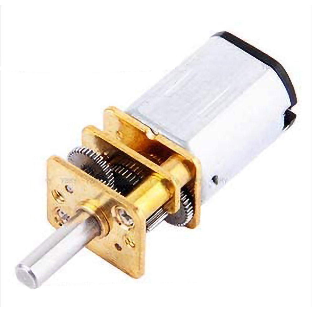 N20 DC3V 6V 12V 50 2000RPM Snelheidsreductie Tandwiel DC Motor met Metalen Tandwielkast