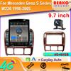9.7" Vertical Style Tesla Screen Android Car Radio For Mercedes Benz S Class W220 S280 S320 S350 1998-2005 GPS Navigation