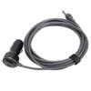 DC Car Power Cable Plug and Play Rubber Stable DC to Cigarette Lighter Car Power Supply Cord for Sat