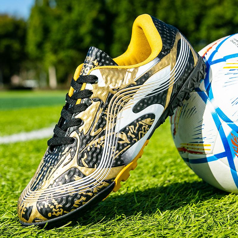 Children Soccer Shoes FG/TF Training Football Shoes Comfortable Original Society Football Boot Competition Soccer Shoes for Kids