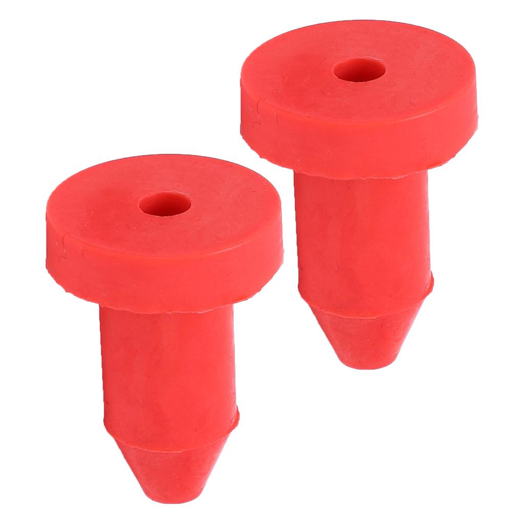 2pcs Kayak Drain Plugs Push In Rubber Drain Stoppers Plugs for Sundolphin Kayak Fishing BoatsRed