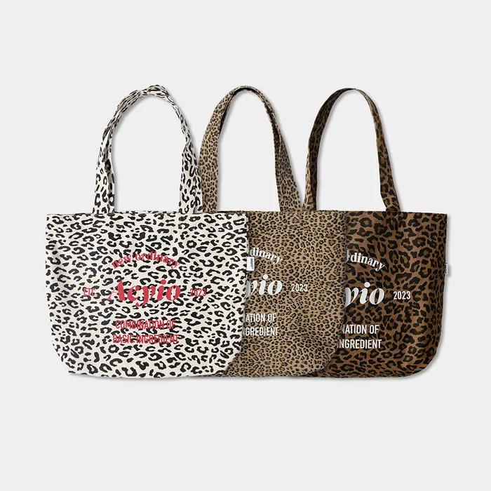 (New Color Release) (10th Restock) COTTON SHOULDER BAG LEOPARD_3 COLORS_ASH3001