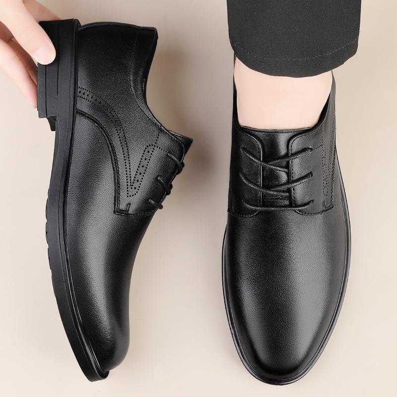 Fashion 2025 New Male Oxford Shoes Leisure Walk Formal Dress Footwear Outdoor Business Shoes Sneakers Genuine Leather Men Casual Shoes