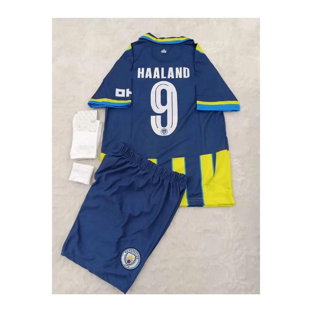 2024-25 Haaland New Season Home Jersey Kids Set Of 4