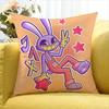 Jax Brooches Cartoon   Various Sizes Square Pillow Case For Car Home Bedchamber Decor