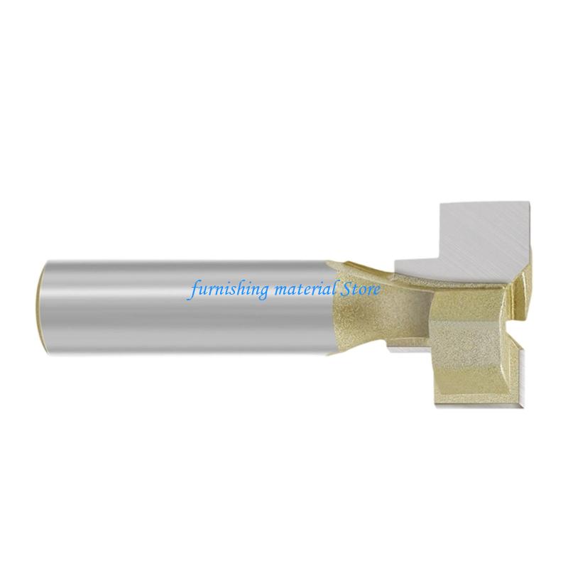 Y5GD Industrial Golden Bullnose Pull Cutter Mixture Drill TERM Slot Access Bit For Woodworking 45# Steel