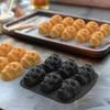 Elasticity Skeleton Head Cake Mold Food Grade Silicone Skull Baking Mold  Halloween