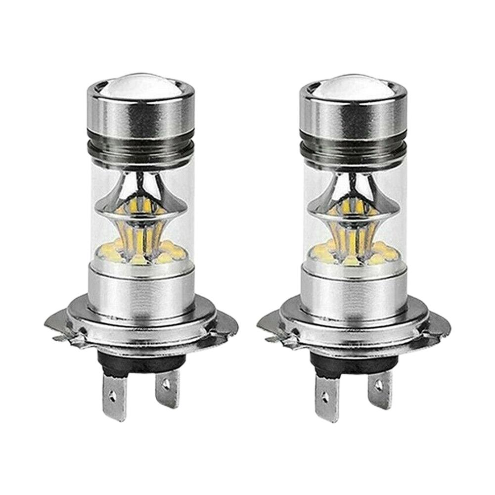 

2 шт. светодиодные лампы для фар H4 H7 H11 светодиодные фары дальнего света супер яркие автомобильные лампы 100 Вт 6500 К 2000 лм 12 В для автомобильных аксессуаров