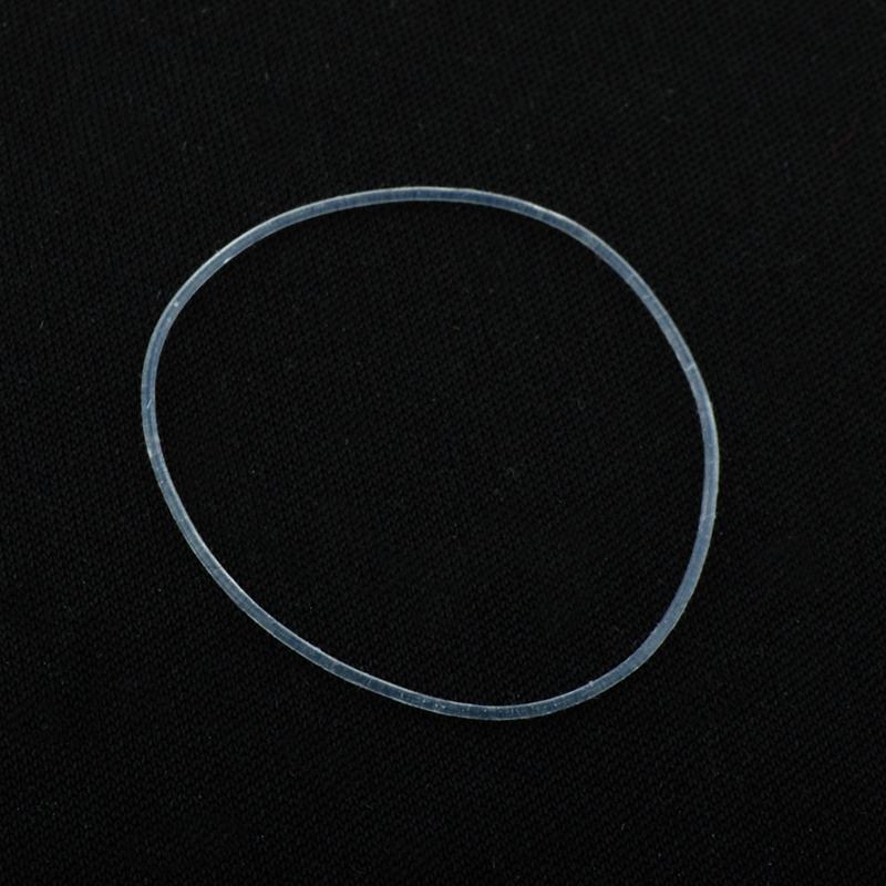 

10pcs Half-frame Lens Explosion-proof Silicone Coil Rubber Ring Cushion Wire Anti-pressure Silica Gel Collar Glasses Accessories білий