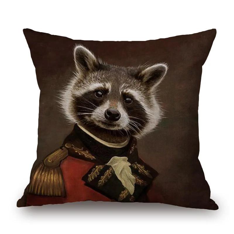 Home Decoration Sheep Rabbit Dog Cushion Cover Cute Animal Pillowcase Cartoon Sofa