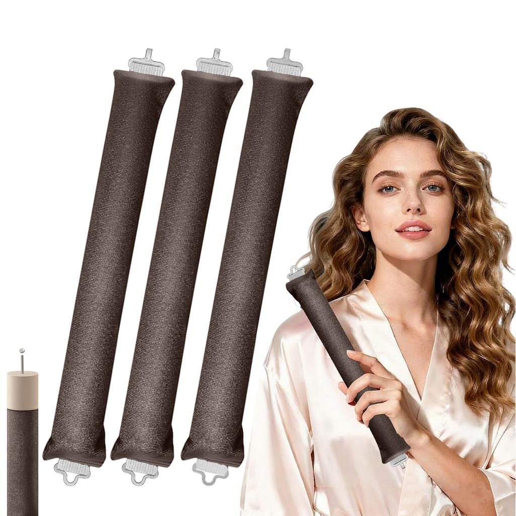 Hitzefreier Lockenstab für Frauen, faules Haar-Locken-Artefakt, europäischer und amerikanischer einfacher Scheiben-Haar-Großwellen-Schlaf-Scheiben-Haar-Gerät