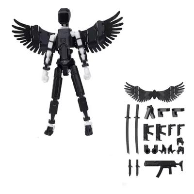 Ruchomy Robot Shapeshift z Wieloma Punktami Artykulacji, Manekin 3D Drukowany, 13 Figurek Akcji, Zabawki dla Dzieci, Dorosłych, Rodziców i Dzieci