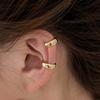 1/2PC Gold Silver Color C-Shaped No Piercing Ear Cuffs for Women Fashion Simple Ins Style Earrings Jewelry Accessories Gifts