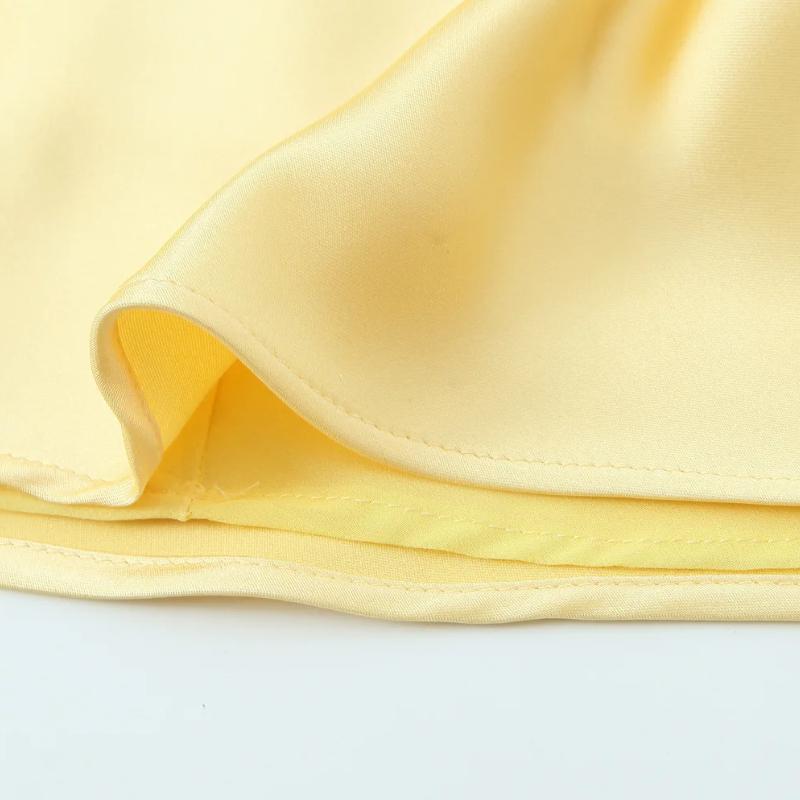 Dámské Růžové Šaty s Fleky na Špagetová Ramínka Letní Elegantní V-výstřih Přiléhavé Bez zad S volánky Vestidos Dámské Večerní Párty Šaty Nové